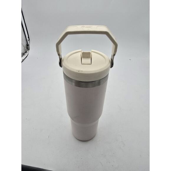 Stanley IceFlow Flip Straw Tumbler with Handle 30 oz Twist On Lid Pink SEE DESCR - Picture 5 of 7